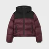 Cropp - Prošivena puffer jakna s kapuljačom - bordo