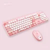 Geezer Tastatura, Bežična, Roze + Miš, Roze