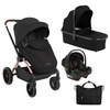 Kikka boo Kolica Kara 3in1 premium set sa autosedištem I-Xtend I-size i tvrdom korpom Black KKB23141 XTSET