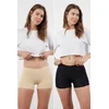 Trendyol Black-Skin 2 Pack Micro Boxer Panties