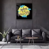 Kgls-5030 - Višenamenska Dekorativna Tempered Staklena Slika 80 x 80 cm