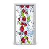 tulup.si Samolepilni tapete na vratih Maline 95x205 cm