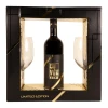 Poklon set premium Crno vino 0.75l + 2 čaše