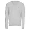 POLO RALPH LAUREN Pulover z dolgimi rokavi SF VN PP-LONG SLEEVE-SWEATER, siva