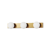 Brilagi - LED osvetljenje za kupatilsko ogledalo HOLLYWOOD 3xLED/3W/230V IP44 zlatno
