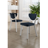 Hanah Home Set stolica Arfe, 101x76x26 cm, 4 komada, Crne