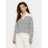 Tommy Hilfiger Pulover WW0WW44981 Bela Relaxed Fit