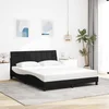 Okvir za krevet bez madraca Hanko crni 160x200 cm od tkanine
