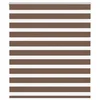 Vidaxl vidaXL Zebra rolo zavesa, breza, širina blaga 125,9 cm, poliester