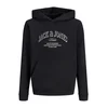 Jack & Jones Junior Majica JJEDENVER črna / pegasto črna / bela