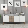 Hanah Home Komoda Milan 160 160x78x35cm Bela