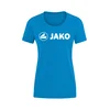 JAKO Funkcionalna majica azur/bela
