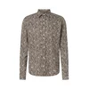 JOOP! Jeans Srajca Hanson26 ecru / temno rjava
