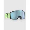 Scott Shield Glow Green Goggle amp ice chrome s2