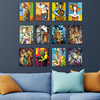 WALLXPERT slika od 12 delova, WOAH 12MDF22YS