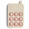 Mushie Pop-It Phone igrača Blush 1 kos