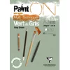 Clairefontaine PaintOn Pad Grey Green Glued A3 250 g Skicirka