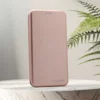 Maska na preklop Nanobit Coral Book za Honor 400 Smart/ X7d roze zlatna