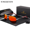 KINGSEVEN Naočare za sunce N725 crno-crveno