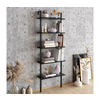 HANAH HOME Polica za knjige Piante Black