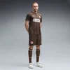 PUMA FC St. Pauli 26/27 Shorts Men, Clothing, Espresso Brown/White, 3XL