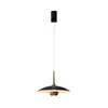MAXLIGHT P0676 - LED luster na sajli MANUKA LED/12W/230V prečnika 28 cm zlatna/crna