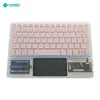 Tastatura Coteci Punk 84013 Wireless touchpad transparent pink