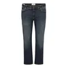 Jack & Jones Plus Kavbojke JJIMIKE JJORIGINAL temno modra
