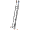 Trodelne aluminijumske merdevine Tribilo 3x10 gazišta 6.9m