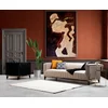 Atelier del Sofa Trosed Bellino 89x75x222cm Bež