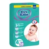 Evy Baby Pelene za bebe Jumbo 3 Midi 5-9 kg, 68 komada