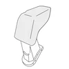 Armrest Dacia Dokker 2018-2021 (adapter only)