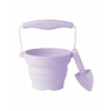 Scrunch set silikonsko vedro in lopatka, Light Purple