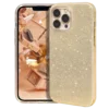 Ovitek za telefon Glitter iPhone 13 Pro Max, zlata