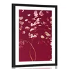 Plakat s paspartujem vejica ljubezni - 30x45 no frame