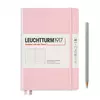 Notebook Medium (A5) Hardcover, Tačke, Svetlo roze