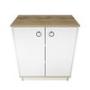 HANAH HOME Komoda Nuanse Oak White