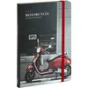 noteLook Notes A5 črte trde platnice, 100 listov, z elastiko, 79161, Motor