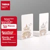 Tango Držač za knjige, 19 cm, 2 komada, Beli