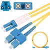 Extralink Patchcord SC/UPC-LC/UPC, SM, G652D, Duplex, 3.0mm 1.0m