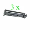 Komplet HP 17A / CF217A / LaserJet Pro M102, MFP M130 kompatibilni tonerji (3) - 3 × črna
