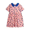 MINI RODINI Vsakodnevna obleka 2525011028 Roza Regular Fit