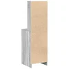 Highboard Sivi hrast sonoma 40 x 41 x 135 cm Konstruirano drvo