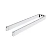 NIMCO NK 30098-26 - Zidni držač za peškire NIKAU 39 cm sjajni hrom