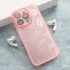 Maska za telefon Glitter Feather za iPhone 15 Pro Max, Plava