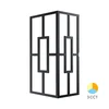 Braytron Zidna svetiljka BRY-VENETO-A-PRAVOUGAONA-CRNA-10W-3U1-IP44