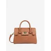 LANCASTER Paris Ročna torbica Lancaster Sac a main A rabat avec fermoir Mini Milano Cosmos Camel rjava