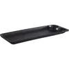 APS Nero pladenj, črn, 25 mm, dolžina: 410 mm, širina: 150 mm
