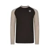 SikSilk Majica temno rjava/kamen
