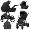DECIJA KOLICA SET KUNERT 2U1 ARIZO 01 BLACK